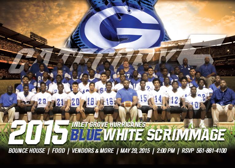 Just hours away. Counting down to the Hurricanes Blue and White Scrimmage at 2 p.m. on May 29.