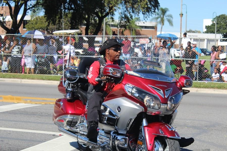 LETS RIDE: On Jan. 18 along Congress Avenue and Blue Heron Boulevard the City of Riviera Beach held their annual Martin King Day Parade celebrating their theme; “THE DREAM AND THE JOURNEY CONTINUES: A CITY IN CHANGE – MOVING FORWARD”