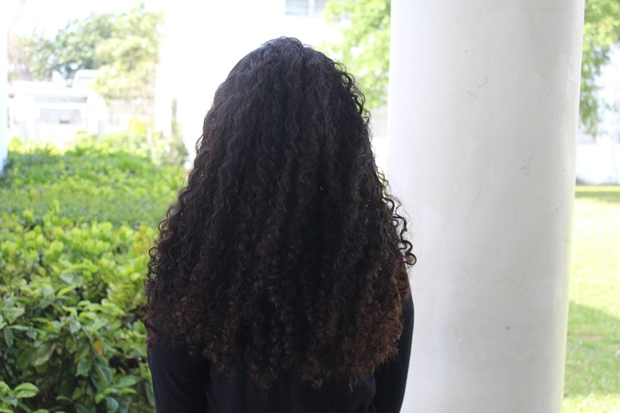 GUESSWHO: What a nice day to have curly hair.