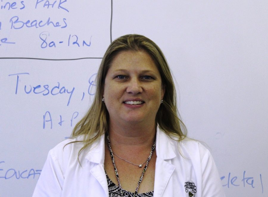 Nurse Rebecca Blair, Medical Academy instructor