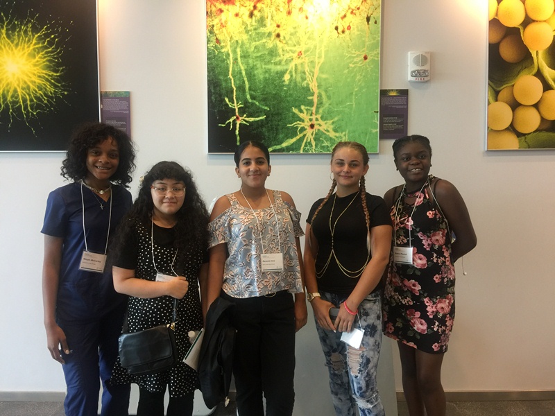 AT MAX PLANCK INSTITUTE: Medical Academy instructor Dr. Tellez took students to the world-famous Jupiter research facility Oct. 7 to learn more about the fields of Biology, Medicine, Chemistry, Physics, Technology, Humanities and Social Sciences.
