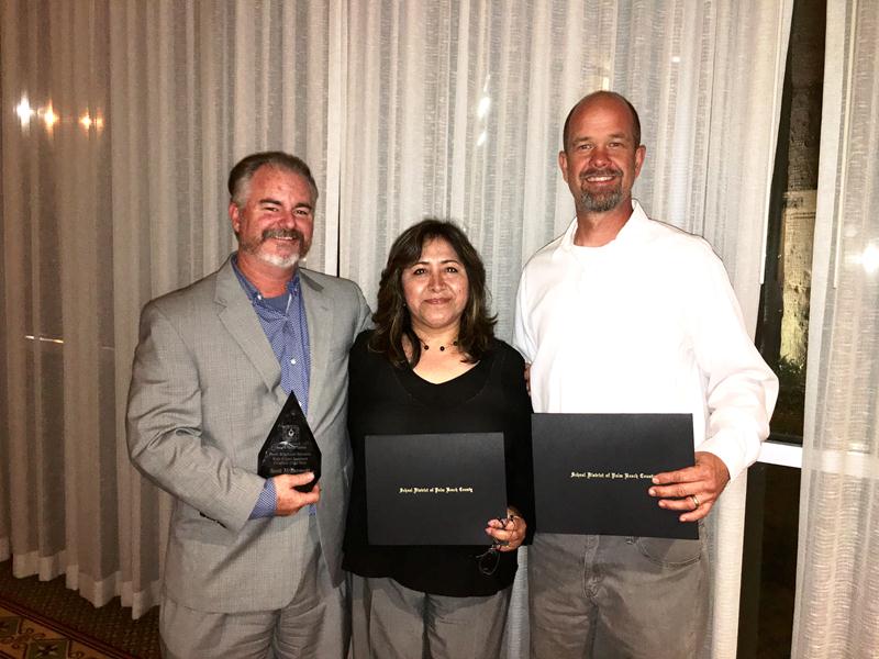 INLET WINS AGAIN: Well deserved recognition for Mr. McDermott who was awarded Career and Technical Education Assistant Principal of the Year honors at last nights annual dinner. Congratulations also to Medical Academy Instructor Dr. Remedios Tellez (CTE High School Teacher category) and Marine Science Instructor Mr. Rice (CTE Rookie Teacher category) for being nominated. They are winners in my book, said Nurse Blair. Earlier, Culinary Academy senior Yolnicka Jeune was crowned 2018 Career and Technology Education Student of the Year.