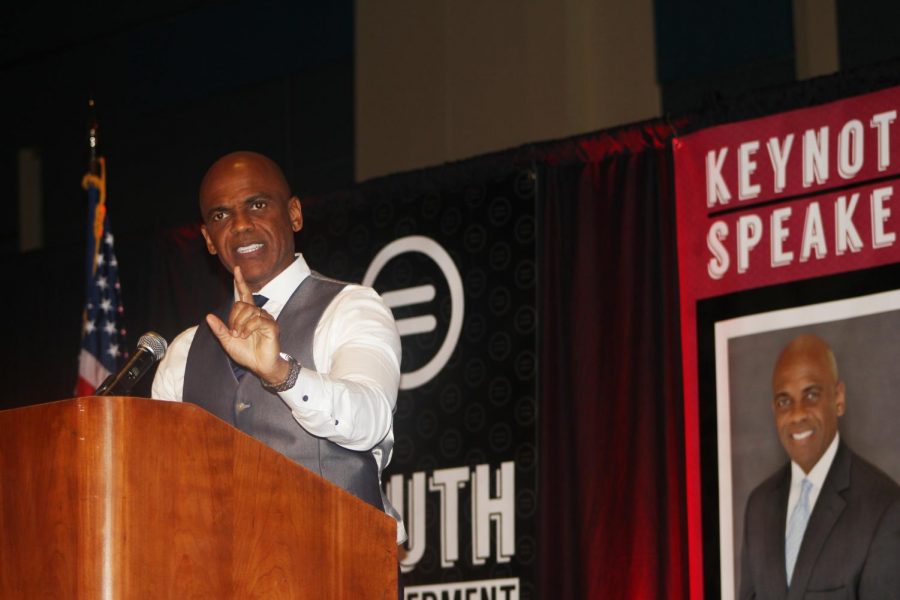 ERIC KELLY: The president of the Quantum Foundation was the keynote speaker for the 7th Annual Youth Empowerment Luncheon on Jan. 26.