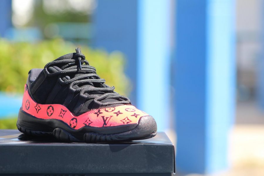 SHOES: Carolyn Williams creates what she calls the first Infrared 11 Low LVs.