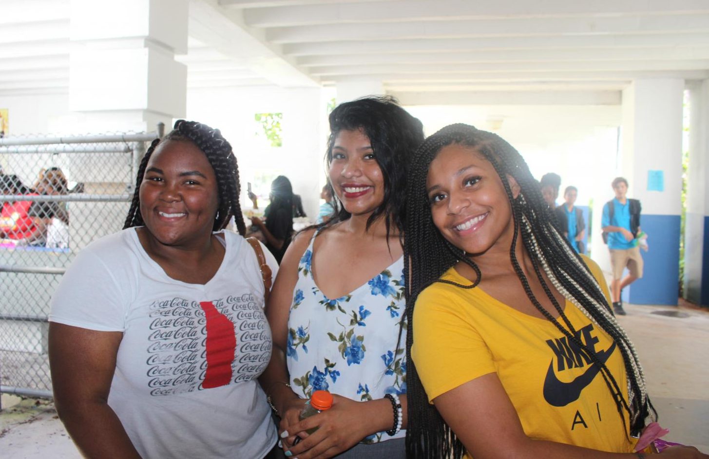 CLASSY CLASSES: Junior/senior elections took place on Sept. 28, 2018. Students Flo Francois, Betsy Merino, and Victoria Maurice were some of the few candidates on the ballot.