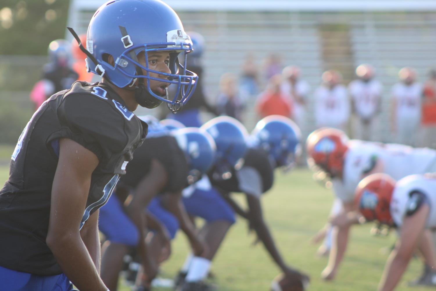 FINAL SCORE 26-13: The Hurricanes resumed play at 5:18 of the third quarter of a game that was postponed by weather Aug. 31. After Alphonso McClain broke a long fourth-quarter run and Mike Alford caught a touchdown pass, the Canes went on to win against visiting Berean Christian School.