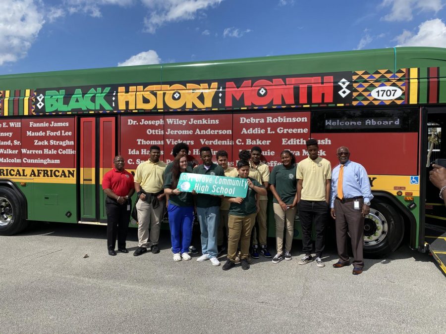 The students of the Architecture/ Pre-Engineering academy took a trip to the Garrett Morgan Shadow museum. During the trip students were informed about the jobs in the palm train industry.