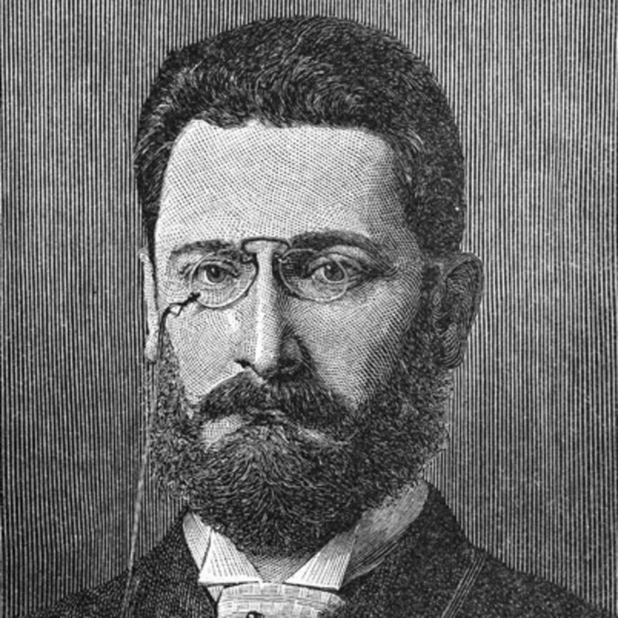 DEVELOPED: Joseph Pulitzer was the father of journalism since 1887.