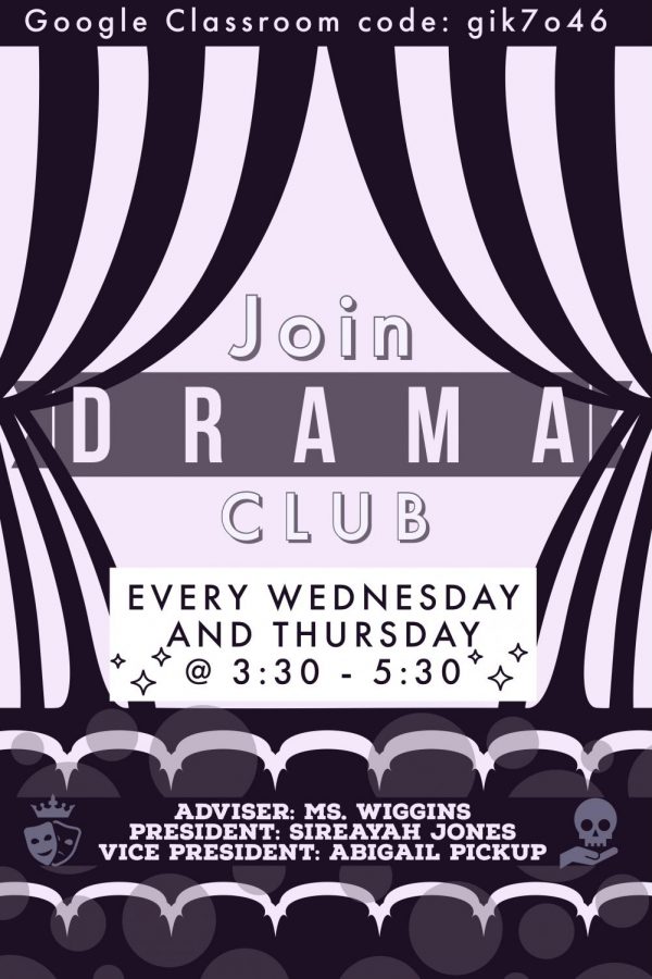 TO BE OR NOT TO BE: Despite quarantine, the Drama Club continues. They are seeking for new members.