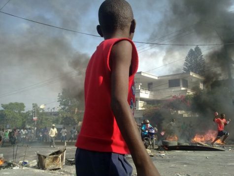 HAITI: There has been protests, violence, and kidnapping happening.