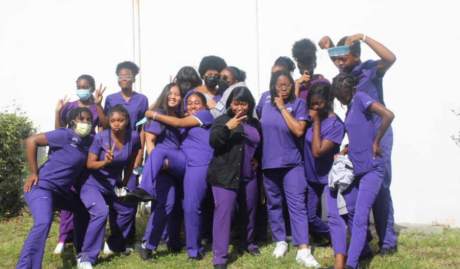 ALMOST DONE: Students in LPN were celebrating their last day of exams and getting ready for their senior year. 