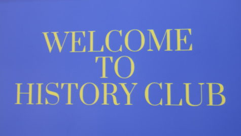 A VAST CHRONICLE: The History Club held their first meeting on Friday, August 19. The club covers the topics of history that people dont really think about. Meetings are held every other Friday during lunch. 