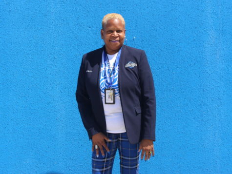 GREETINGS: The Canes welcome Ms. Riley as the new English teacher. She has been teaching for over 20 years and recently worked at Lake Worth High School. She is also Jamaican decent.