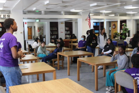 CULTURES UNITE: The Multicultural Club held their first  meeting of the year on Friday, January 13th in the Media Center.