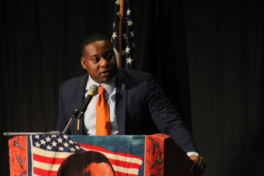 A WAY TO REMEMBER: Students from different schools and very important people  gathered to celebrate the 42nd Annual MLK Breakfast at the Convention Center on Jan. 16. Harold F. Pryor, Broward State Attorney, served as the keynote speaker.