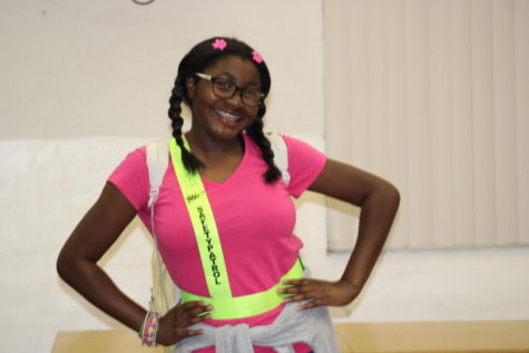KIDS AGAIN: Today was the beginning of Spirit Week and the theme was Elementary school day and safety patrol. On Feb. 13 students came all dressed up. 