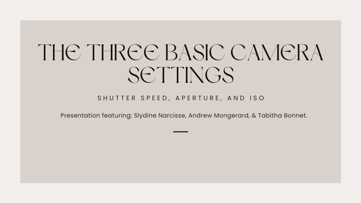 Manual camera settings explained