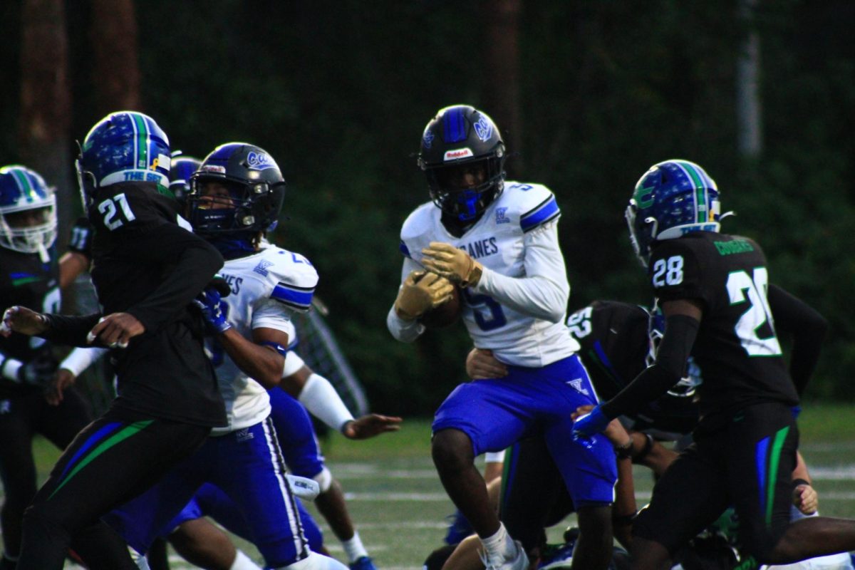 STORMING THE FIELD:  The Canes defeated the Somerset Canyon Cougars  28-20 on Sept 13.