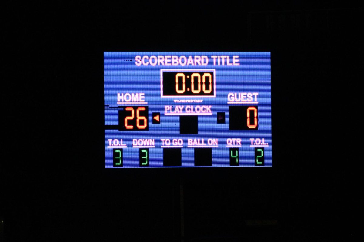 TOUCHDOWN:  A scoreboard is used in any major league game ranging from junior to major 
league. 