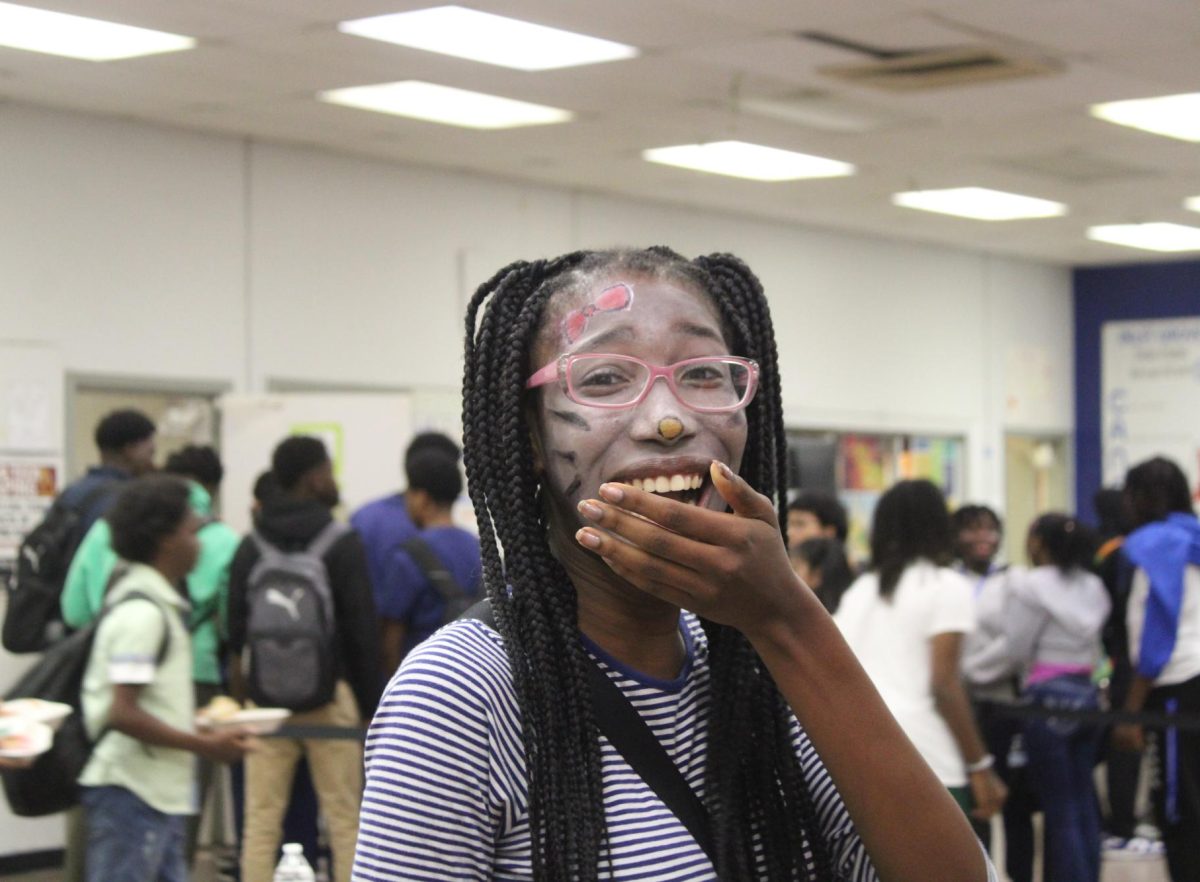 FACES OF FUN: Spirit week kicks off with enthusiasm as students celebrate character day, embracing their favorite personas and showcasing their creativity.