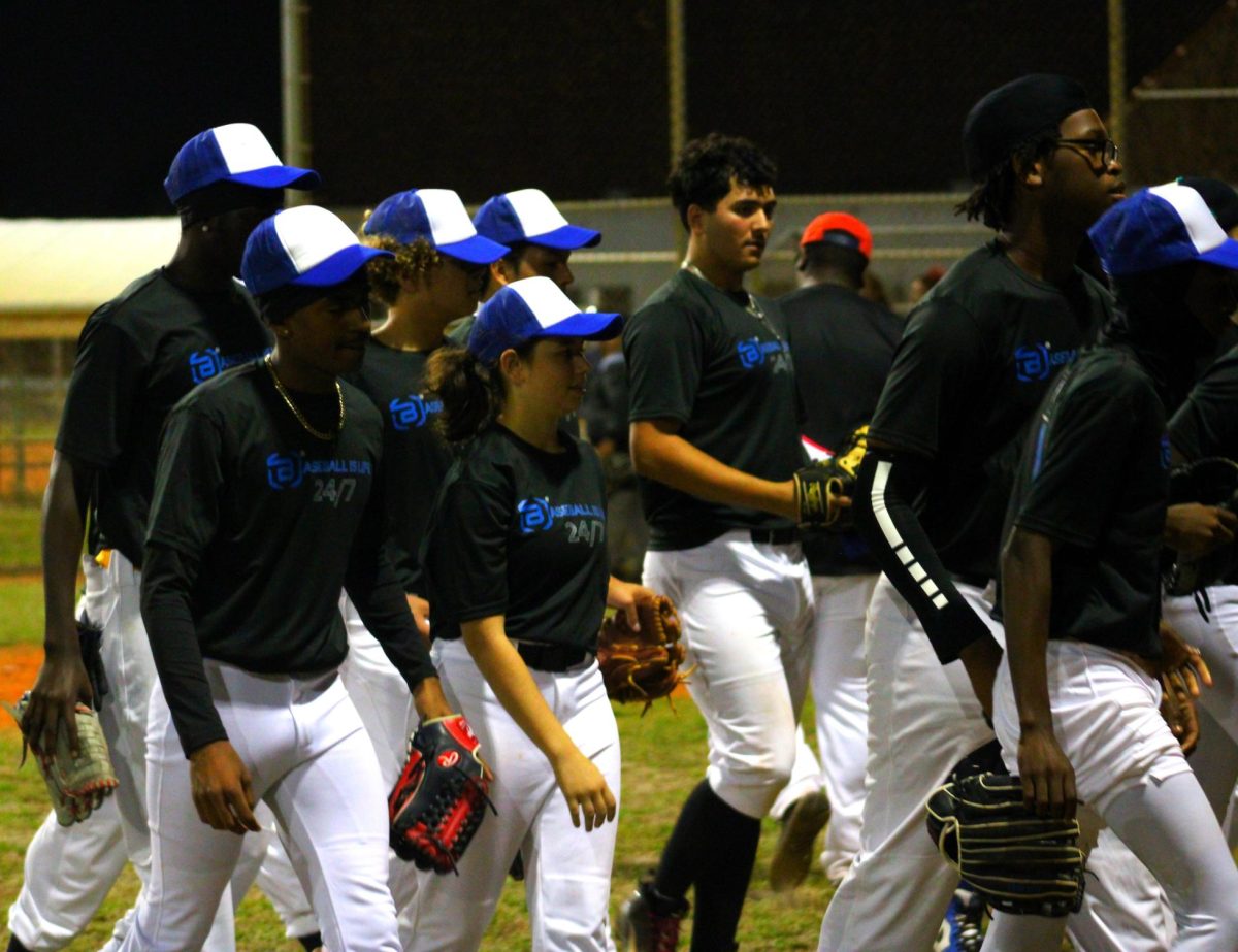 UNITED WE FALL: On Mar. 4, Inlet Grove's baseball team faced their first home game against Glade Central. With a devastating loss, 6-21.