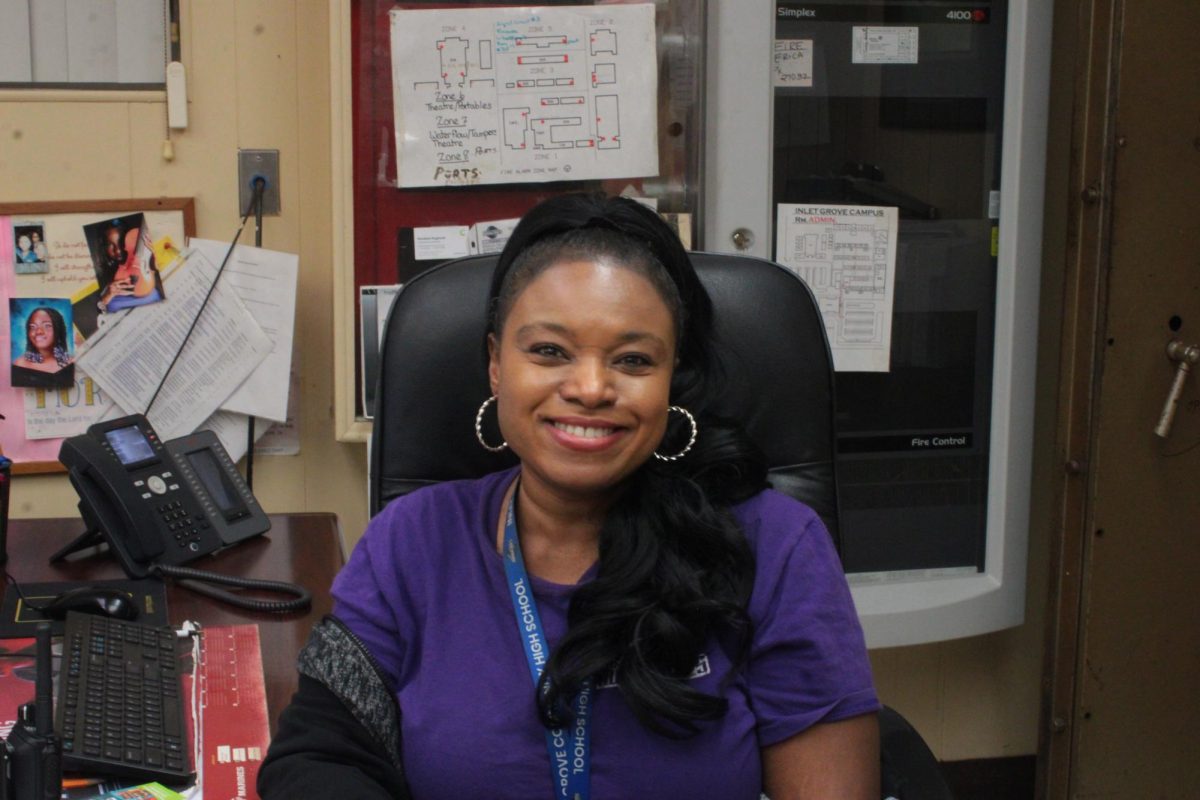 Mrs Minerva " animated ,kind , customer services oriented ,funny and energetic"