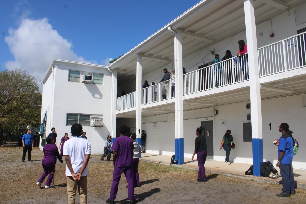 AUDIENCE: As long as they are nearby, anyone in building one can watch the students play.
