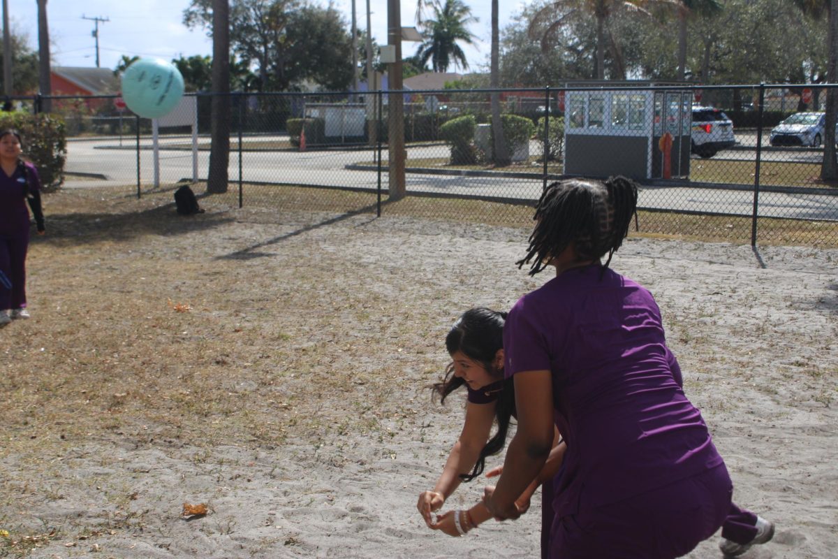 GET IT: After a play from the other team, their opponents rush to perform their own save.