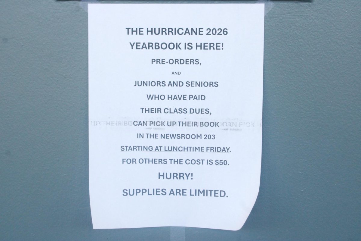 LIMITED: If you paid for a yearbook come get it in 203 before they're gone. (settings: iso 1600, shutter speed 10, aperture 1/250)